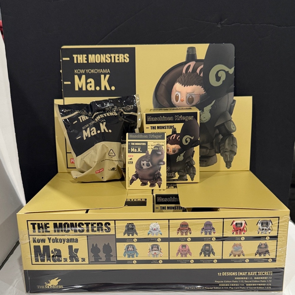 The Monsters Kow Yokoyama Ma.K. Collectible—-(only 1) The open one or a Secret